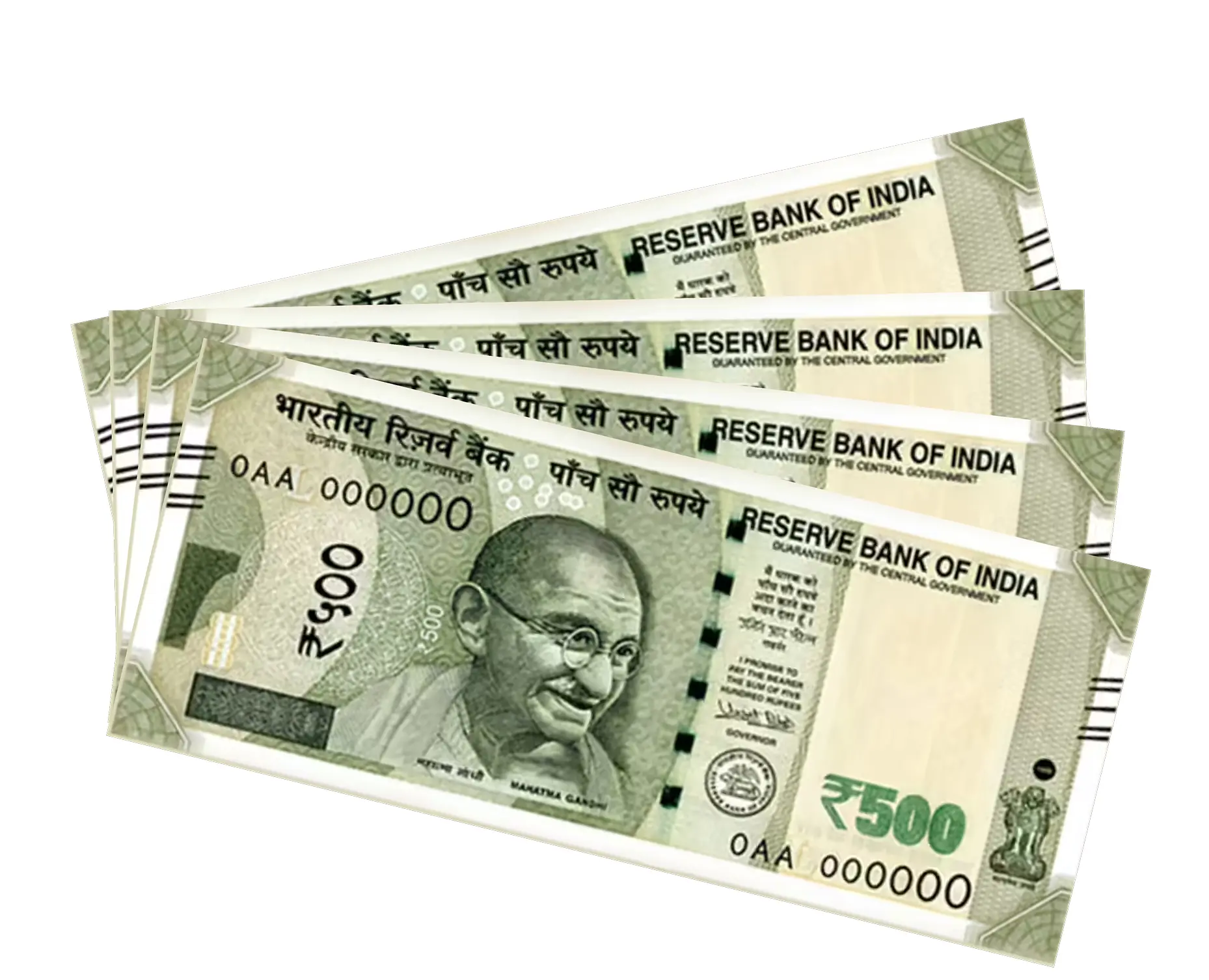 Bank note for the ₹2,000 cash prize